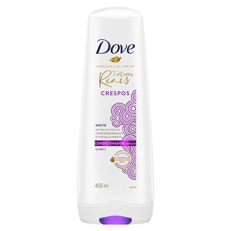 Condicionador texturas reais crespos dove 400ml