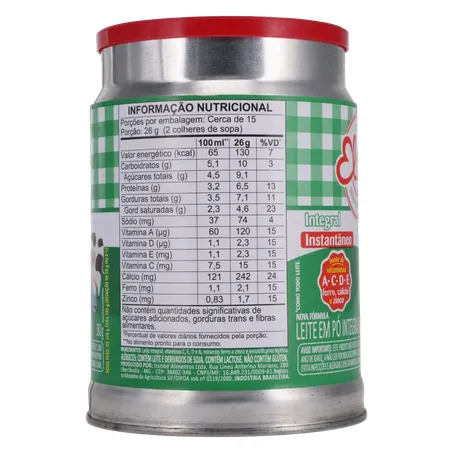 LEITE PÓ ELEGÊ INTEGRAL LATA 380G 360-28