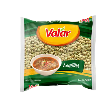 Lentilha valar 500g