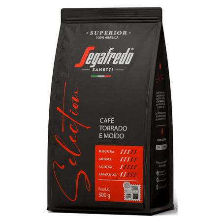 CAFÉ SELECTION TORRADO E MOÍDO SEGAFREDO 500G