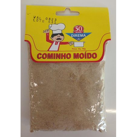 Cominho direma moido cartela 70gr un