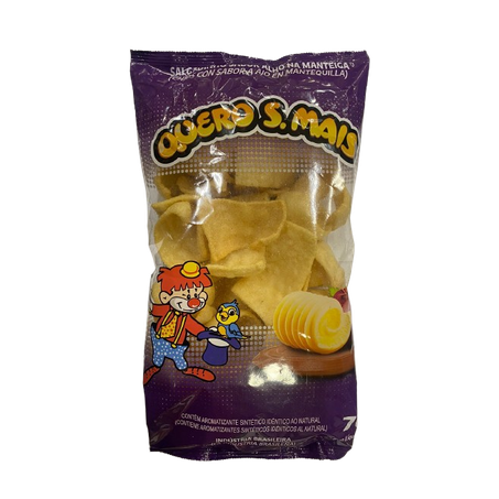 Salgadinho Quero S.Mais Alho Na Manteiga Pacote 70g 
 