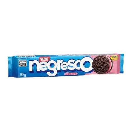 Biscoito Rech Nestle 90g Negresco Nevada Morango
