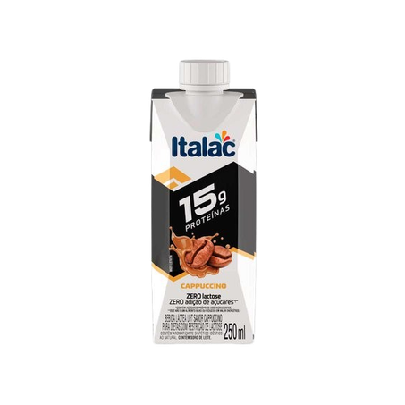 BEBIDA LACTEA CAPPUCCINO ZL WHEY ITALAC 250 ML    