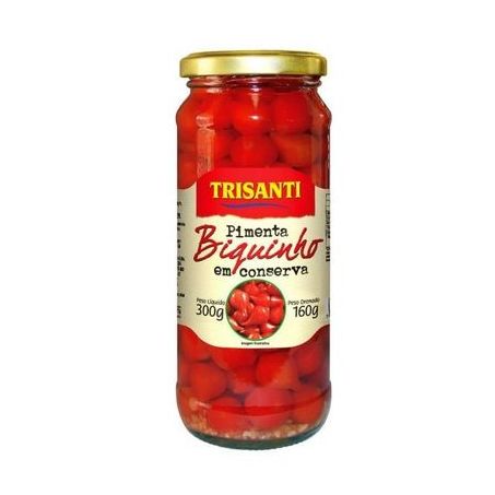 Pimenta trisanti biquinho conserva 300g