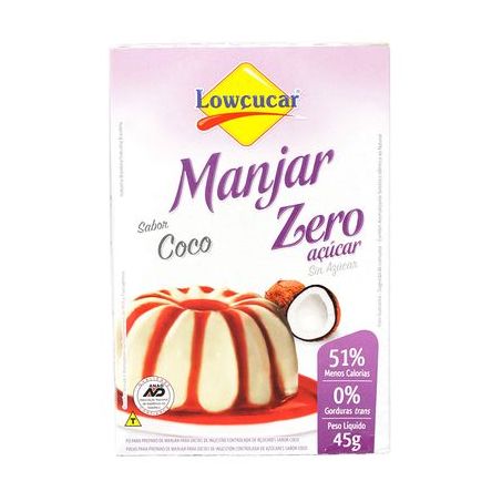 Manjar De Coco S/Ac Lowcucar 45g