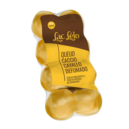 QUEIJO CACCIO CAVALLO FRESCO DEFUMADO LAC LÉLO