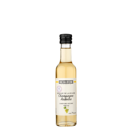 VINAGRE DE VINHO BRANCO BEAUFOR 250ML CHAMPAGNE