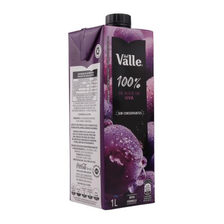BEBIDA DEL VALLE 100% UVA TP 1L 360-54