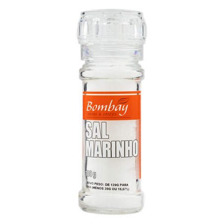 Sal Bombay Marinho com Moedor 100g