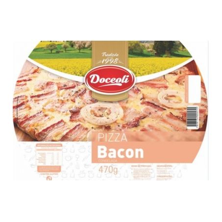 Pizza doceoli bacon 470gr