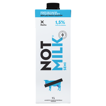 Bebida Vegetal Notmilk Semidesn 1L