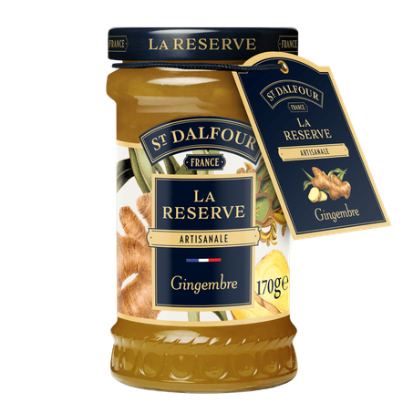 Geleia de gengibre sem adição de açúcar st. dalfour la reserve vidro 170g