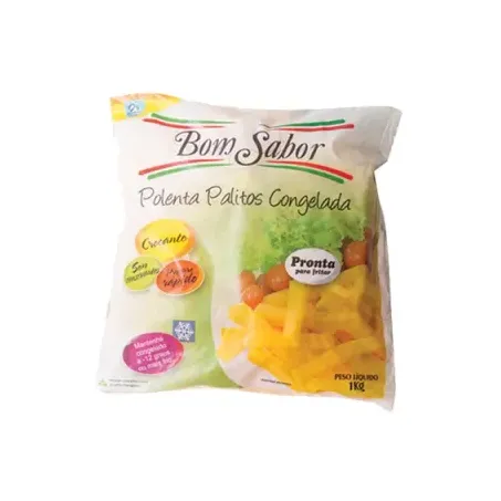 Polenta bom sabor palito congelada 1kg