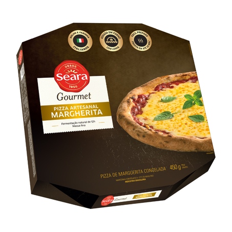 Pizza Seara Gourmet Margherita 450G