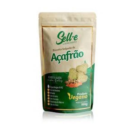 Biscoito vegano açafrão sell-e 150g