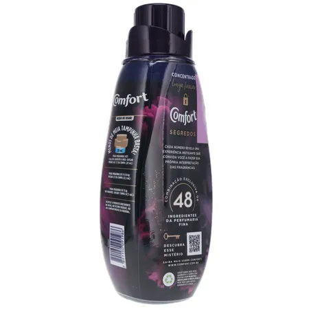 Amaciante de Roupas Concentrado Comfort 48 Segredos 500ml 360-14