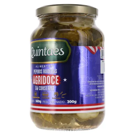Pepino conserva quintaes rodel.300g 360-4