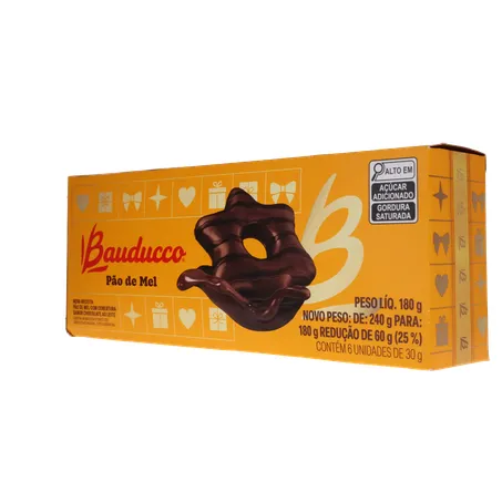 Pão De Mel Bauducco 180g 360-4