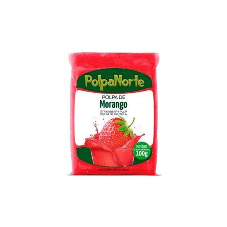 POLPA MORANGO POLPA NORTE 100G