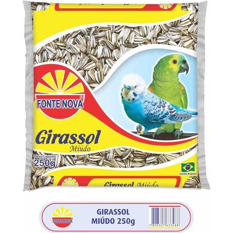 Semente girassol fonte nova 250g