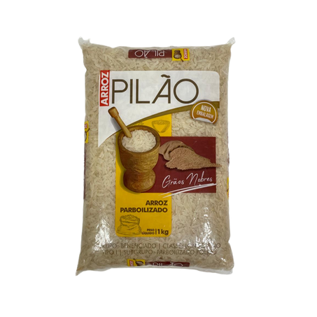 ARROZ PARBOILIZADO LONGO FINO PILAO 1KG