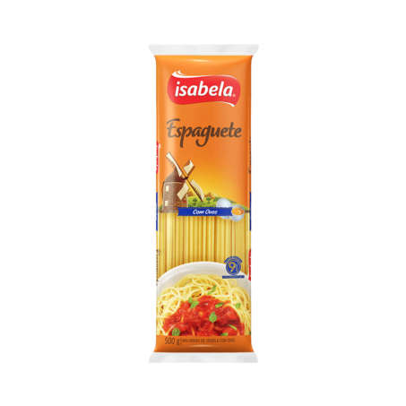 MASSA COM OVOS ISABELA ESPAGUETE 500G 360-1