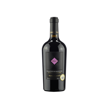 Vinho zolla primitivo dimanduria 750ml