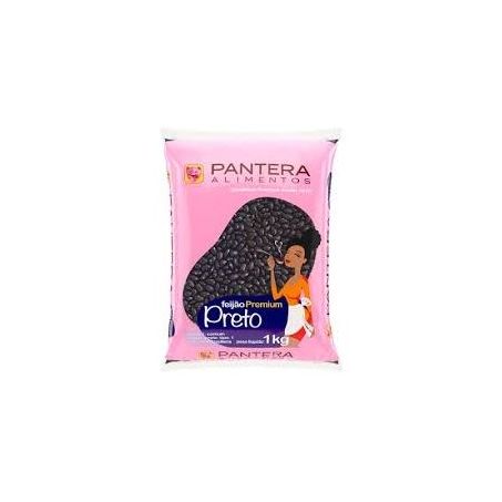 Feijao pantera preto 1kg