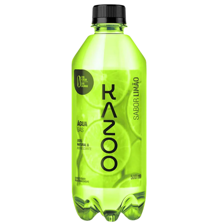 ÁGUA SABORIZADA DE LIMÃO 500ML - KAZOO