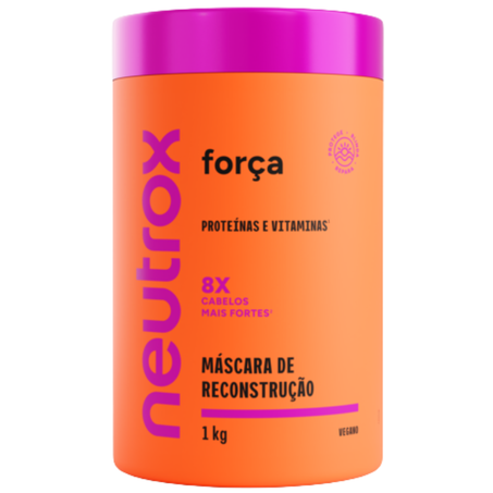 Creme tratamento neutrox 1kg força-mascara de reconstrução-