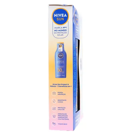 PROTETOR SOLAR NIVEA FPS 50 200ML GRÁTIS KIDS FPS 60 100ML 360-28
