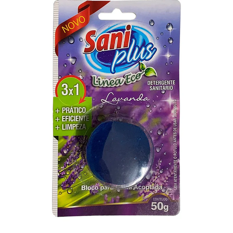 Deterg Sanit Saniplus Pedra C/1 Lavanda
