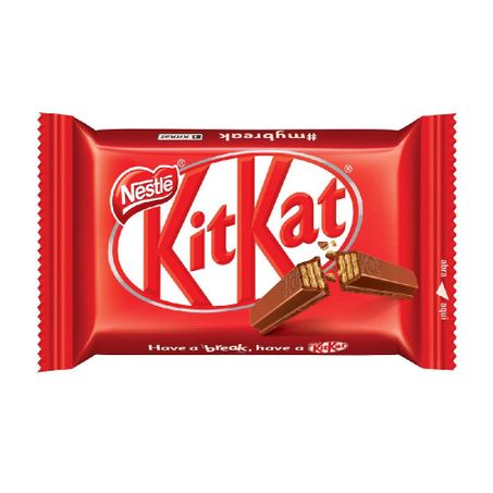 WAFER RECHEIO E COBERTURA CHOCOLATE AO LEITE NESTLÉ KITKAT