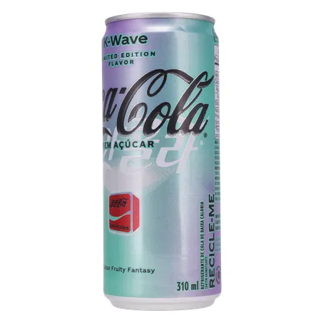 Refrigerante Coca Cola Sem Açúcar K-Wave Fruity Fantasy Lata 310ml 
  360-4