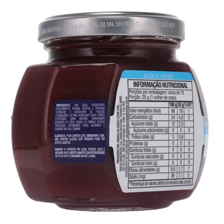 GELEIA BOM PRINC 230G DIET UVA  360-14