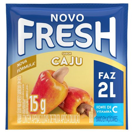 Refresco fresh caju 15g