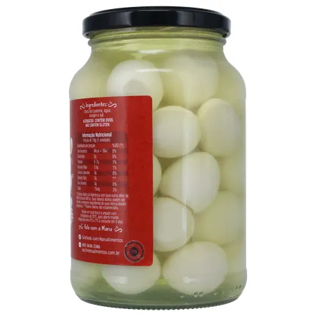 Ovos de codorna manu 300g 360-11