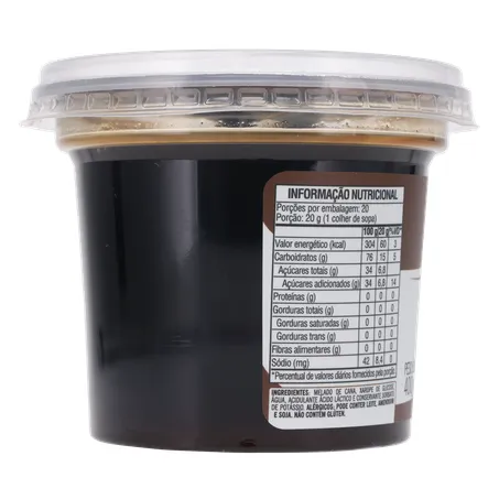 Melado de Cana Bom Princípio Pote 400gr 360-25