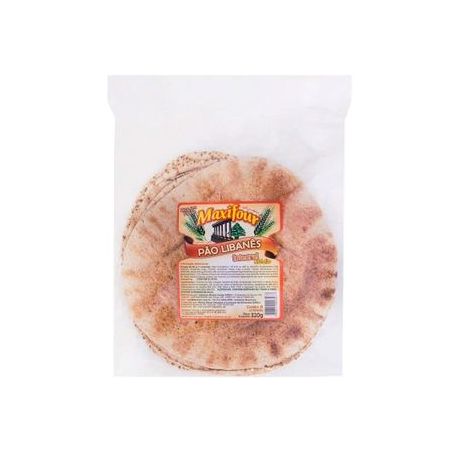 Pão Libanês Tradicional Maxifour Médio 320g