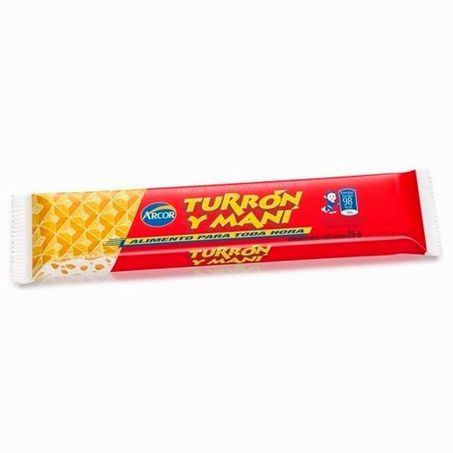 Torrone arcor mani 25g