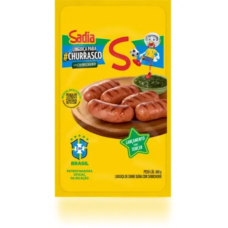 Linguica Suina Sadia 600g Chimichurri