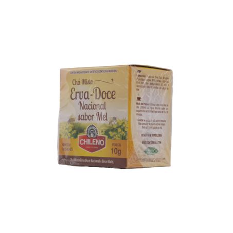 Chá Chileno Erva-Doce-Nacional e Mel Caixa com 10un - 10gr 360-37