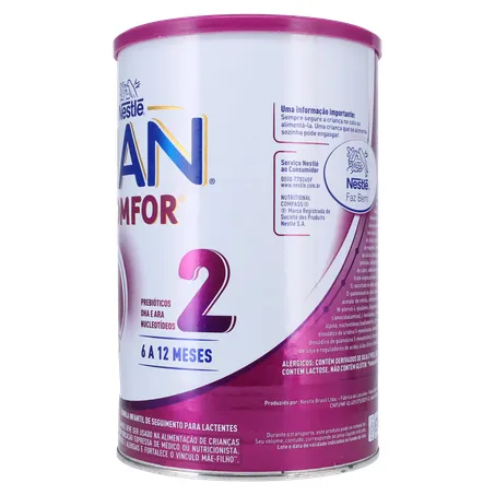 LEITE EM PÓ NAN CONFOR 6 A 12 MESES LATA 1,2KG 360-6