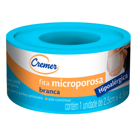 Fita Microporosa Cremer 2,5 x 4,5M