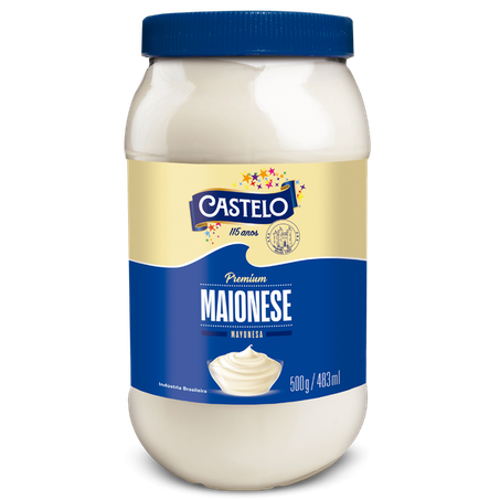 Maionese Castelo 500g Tradicional