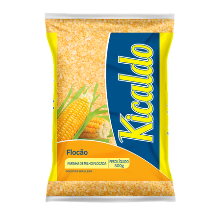 Farinha de Milho Flocada Flocão Kicaldo 500g