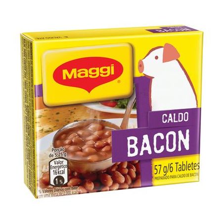 CALDO MAGGI DE BACON 57G
