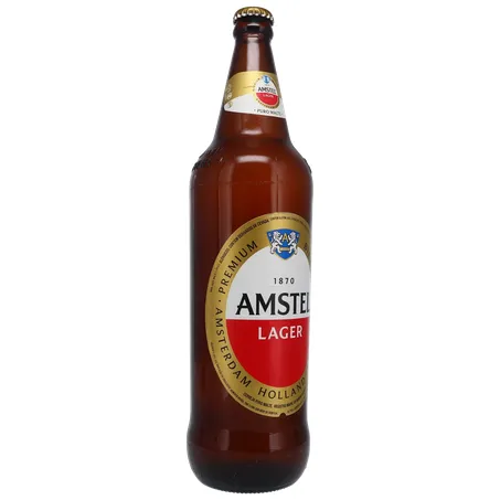 Cerveja Amstel Puro Malte Garrafa 1lt 360-33