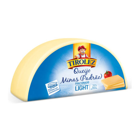 Queijo Minas Padrão Light Tirolez kg